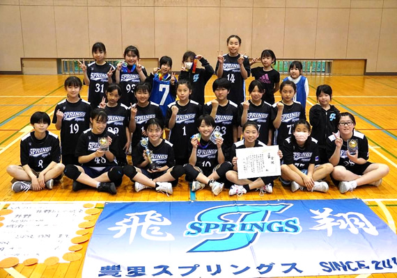  豊里スプリングスは、平成24年4月に結成されたチームです。現在は今鹿島小・上郷小・真瀬小・葛城小・学園の森小などの児童が集まり活動しています。スポーツなんて無理かも？と思っているお友達、全然気にしなくて大丈夫！！